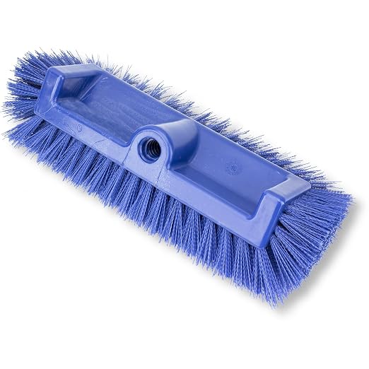 SPARTA Multi-Level Tile Scrub Brush 12" Wide Brush Head, Heavy-Duty Tile by SPARTA