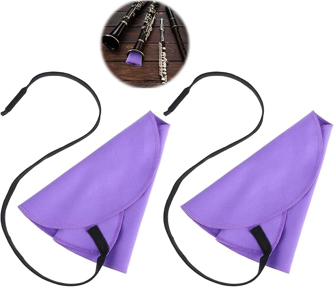 2 PCS Clarinet Swab Cloth Cleaner, Effectively Clean Dirt, Clarinet Cleaning by Unknown