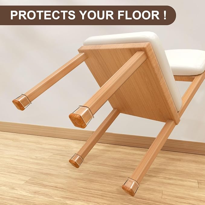 40 Pcs Chair Leg Floor Protectors - Image 7
