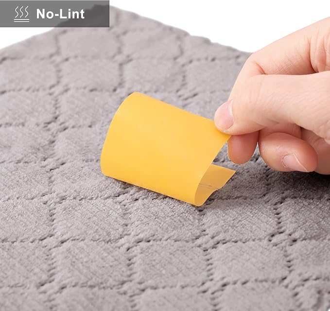 Homaxy 12 Pack Dish Towels for Kitchen, Super Soft and Absorbent Coral Velvet - Image 8