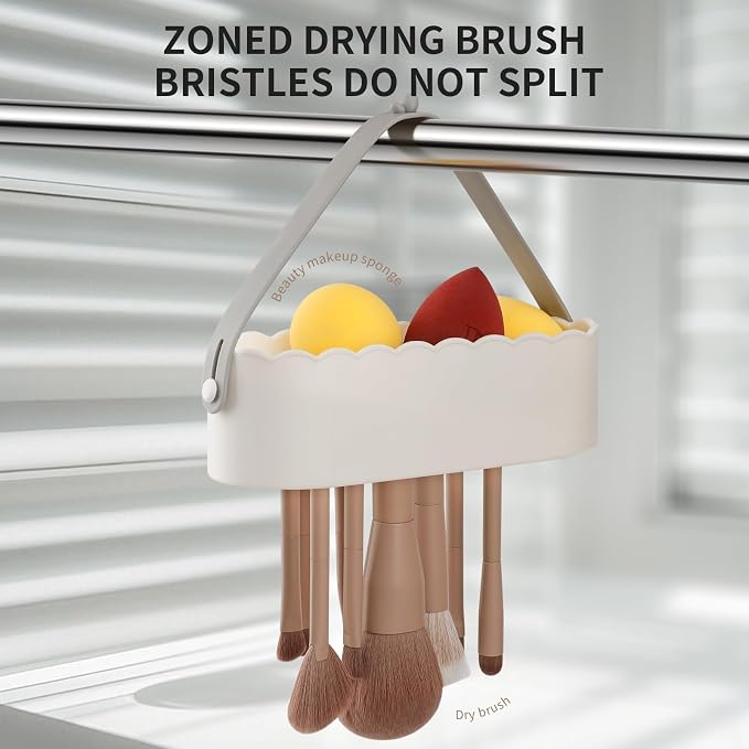 DUcare Makeup Brush Cleaner Shampoo Soap Solid Brush Cleaning Mat Removes - Image 2