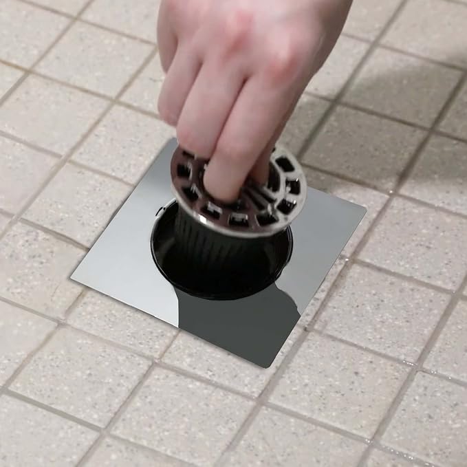 Danco Square Shower Drain Hair Catcher - Image 5