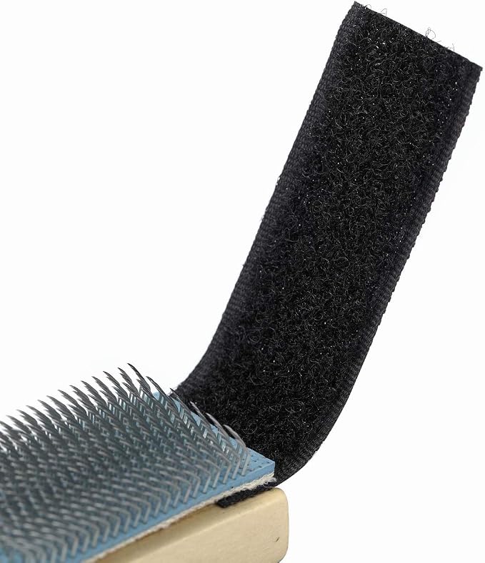 BinaryABC Dance Shoes Brush, Shoes Cleaner Brush, Suede Sole Wire Shoes Wood - Image 6