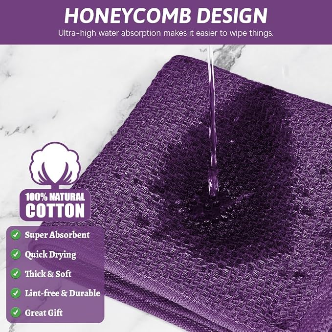 Nialnant 100% Cotton Dish Cloths - Image 4