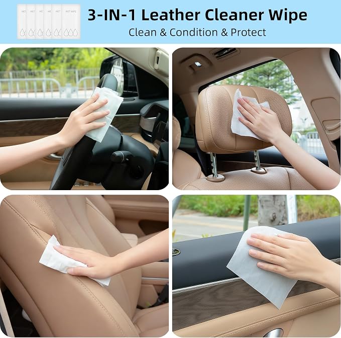 TICARVE Car Interior Detailing Cleaning Kit-10Pcs Car Screen Cleaner, Clean Gel - Image 7