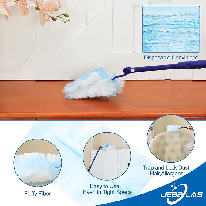 JEBBLAS Disposable Duster Refill, Heavy Duty Duster Refills, Duster Refills - Image 3