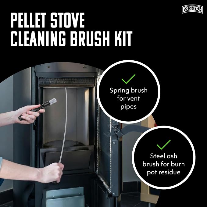 Brushtech Pellet Stove Cleaning Brush Kit - Image 6