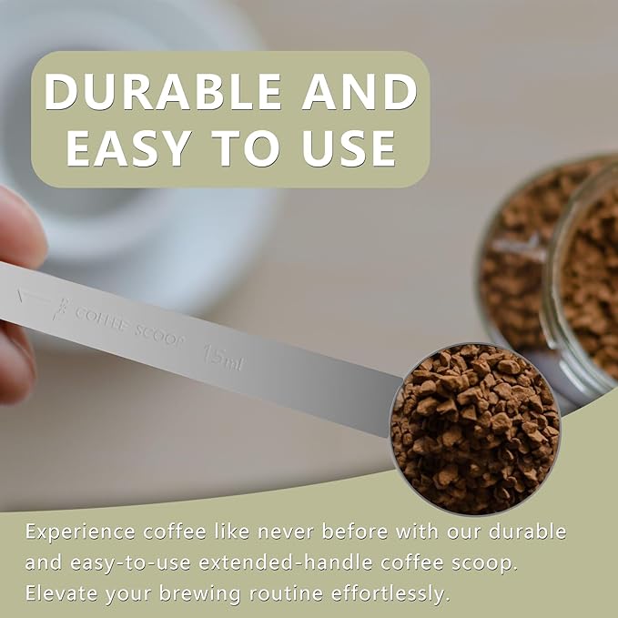 2PCS 1 Tablespoon Coffee Scoop, One tbsp Stainless Steel Scooper - Image 4