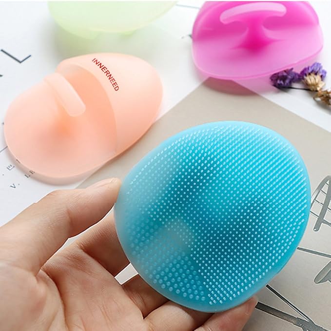 INNERNEED Super Soft Silicone Face Cleanser and Massager Brush Manual Facial - Image 2