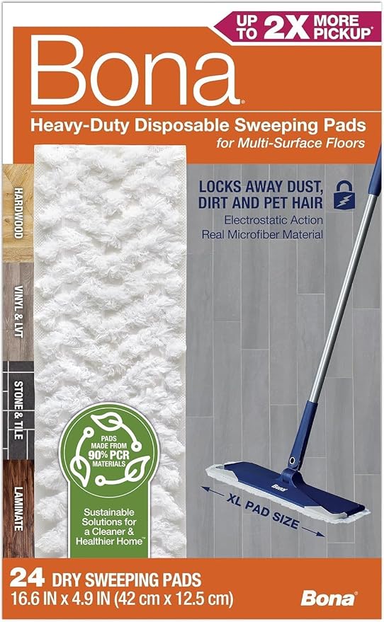 Bona Sweeping Pads for Multi-Surface Floors by Bona