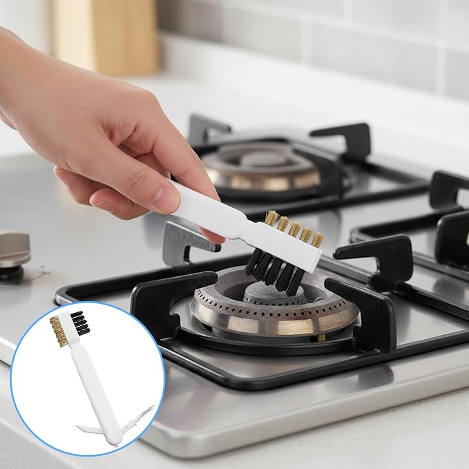 2 PCS Gas Stove Cleaner Brush, Kitchen Cleaning Scrub Brush - Image 7