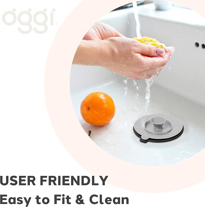OGGI Silicone Sink Strainer & Stopper Set- Great Kitchen Sink Strainer - Image 4