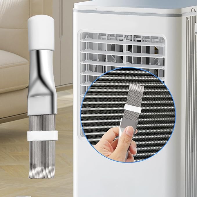 2PCS Air Conditioner Fin Straightener, Air Radiator Comb Tool, Coil Cleaner - Image 4