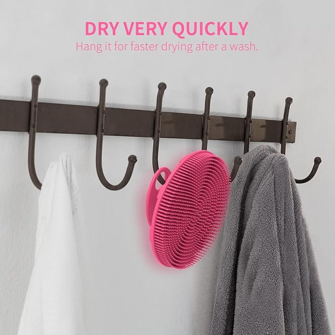 Silicone Body Scrubber 2 Pack, BEAUTAIL Shower Bath Scrubber, More Hygienic - Image 5