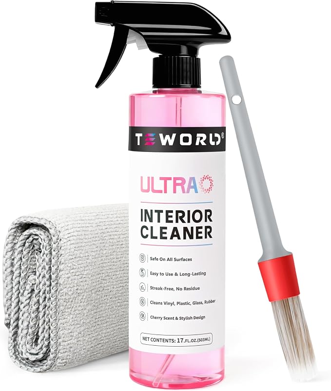 Ultra Car Interior, Seat & Upholstery Cleaner by TEWORLD
