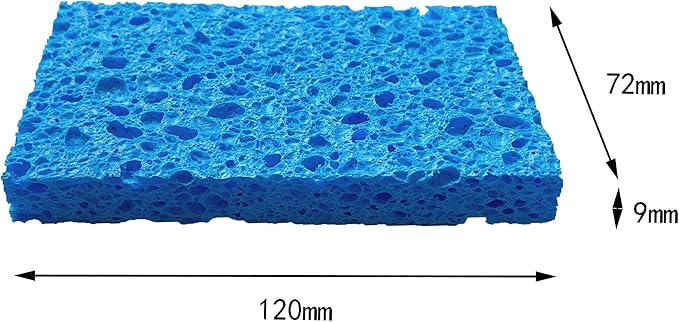 Heavy Duty Cleaning Scrub Wood Pulp Sponge, Non-Scratch - Image 4