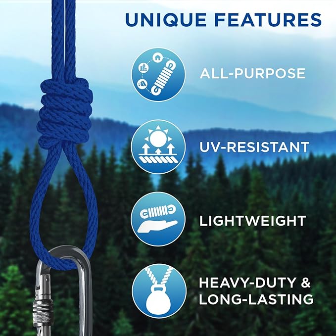 TECEUM Cotton Rope 3/16” – 100 FT – Strong All-Purpose Braided Rope – Natural - Image 4