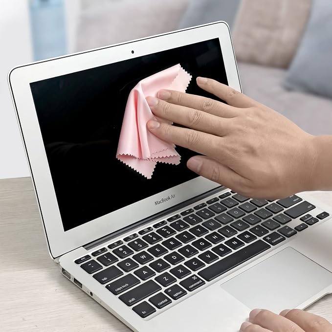 Eyeglass Cleaning Cloth Glasses Cleaner 12Pack Microfiber Lens Cleaner Eyewear - Image 7