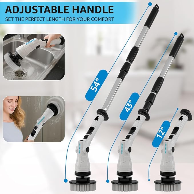Electric Spin Scrubber – Cordless Power Cleaner - Image 6