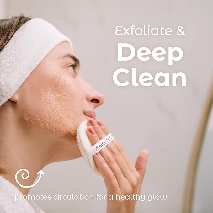 MainBasics Face Scrubber Exfoliator Pads - Image 3