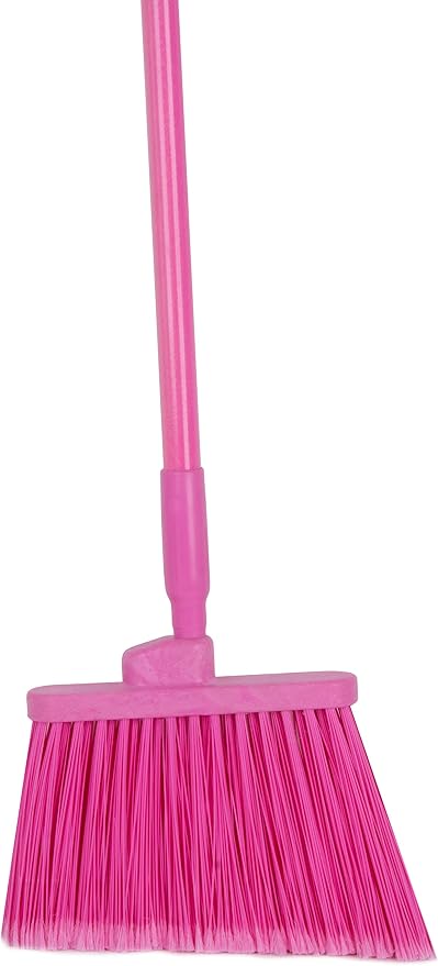 SPARTA 41082EC26 Plastic Color Coded Broom, Flagged Bristles, Long Broom by SPARTA