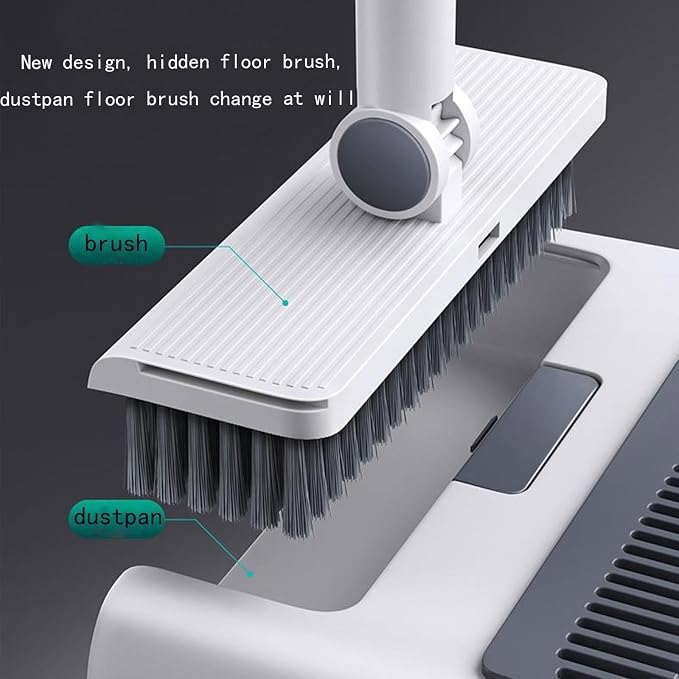 3-in-1 Broom and Dustpan Set - Image 5