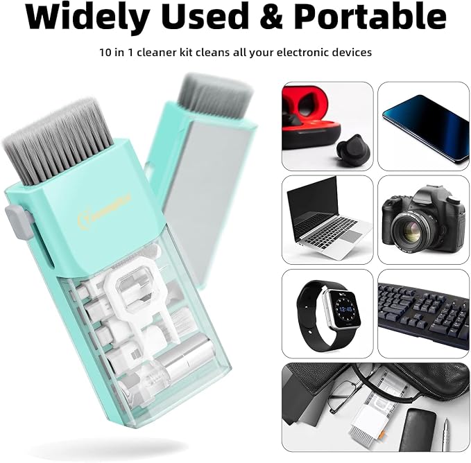 Laptop Screen Keyboard Cleaner Kit, All in 1 Electronics Cleaning Tool - Image 8
