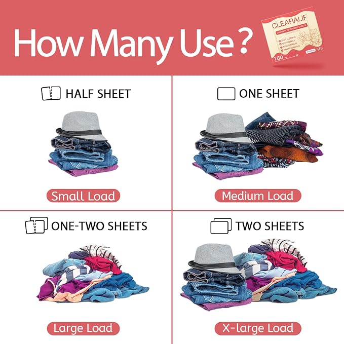 Laundry Detergent Sheets Up to 160 Loads, Magnolia - Image 5