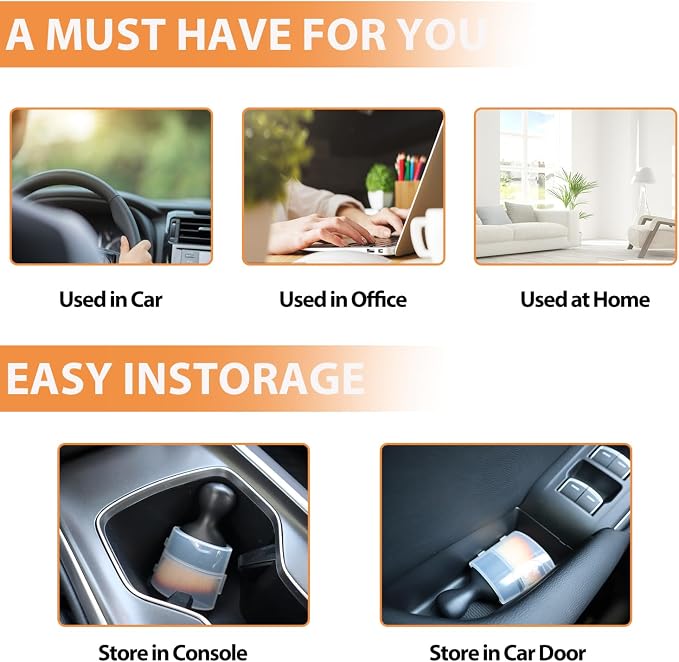 Car Interior Detailing Brush Soft Bristle Detail Brushes, Dash Duster Cleaning - Image 6