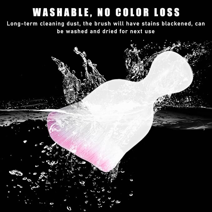 Car Interior Dust Brush, Soft Scratch Free Auto Detailing Brushes, Universal - Image 5