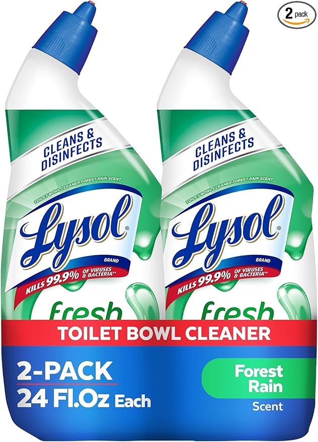 Lysol Toilet Bowl Cleaner Gel, For Cleaning and Disinfecting, Stain Removal by Lysol