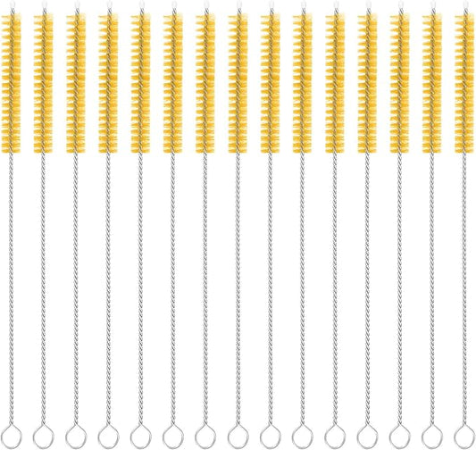 uxcell 15Pcs Drinking Straw Cleaning Brushes, Sippy Cup, Bottle and Tube by uxcell