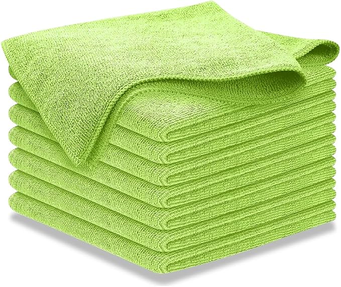 USANOOKS Microfiber Cleaning Cloth Light Green by USANOOKS