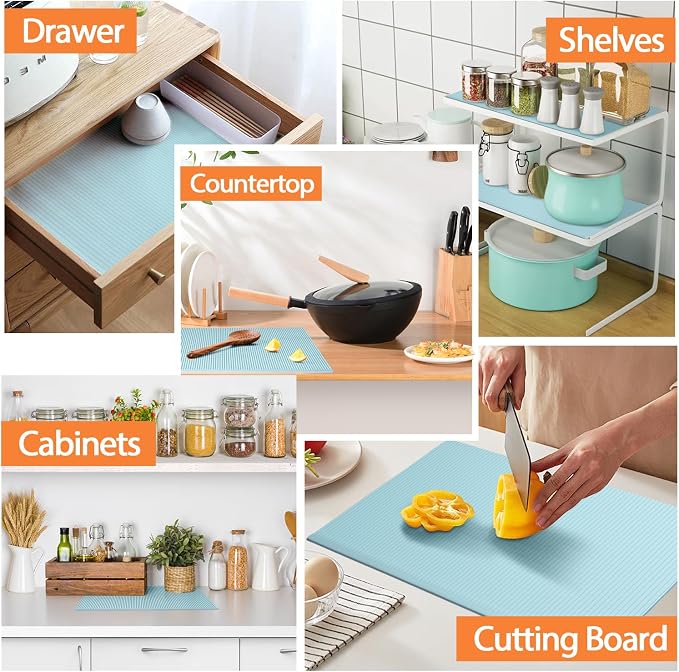 GOYLSER Food-Grade Silicone Refrigerator Liners - Image 6