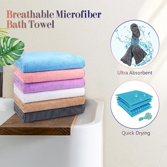 Orighty Bath Towels Pack of 6 - Image 5