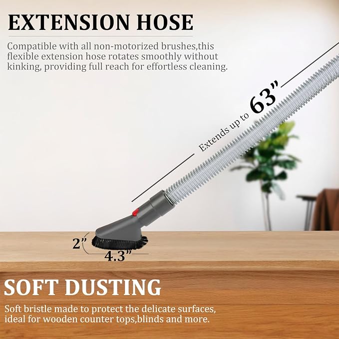 Attachment Kits for Dyson Vacuum Cleaner, Crevice Tool, Dryer Lint Vac - Image 6