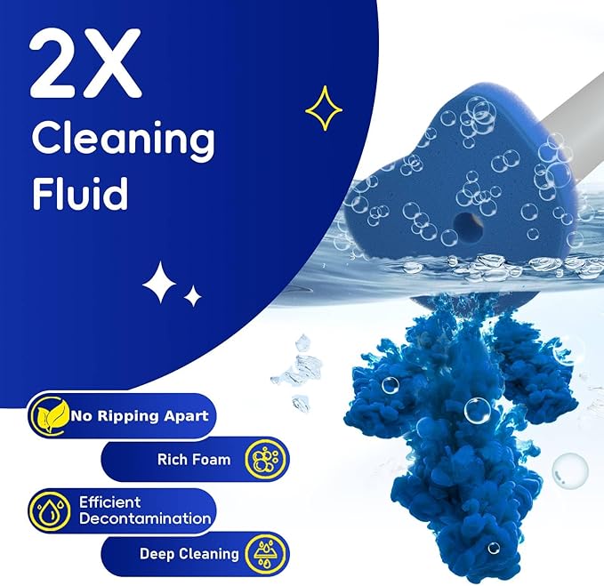 Newlonis® Disposable Toilet Brush Refills, Not Compatible - Image 3