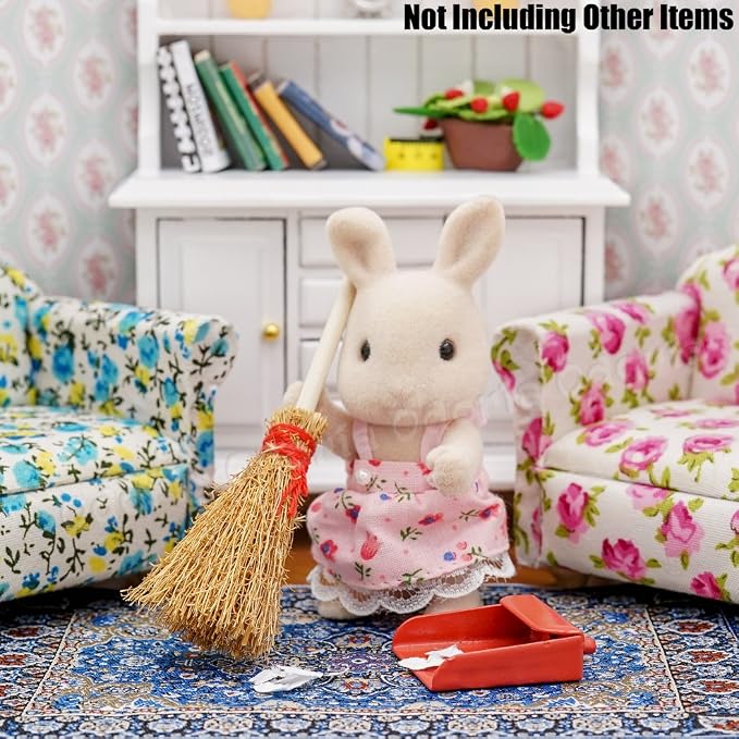 Odoria 1/12 Miniature Broom Dollhouse Decoration Accessories - Image 7