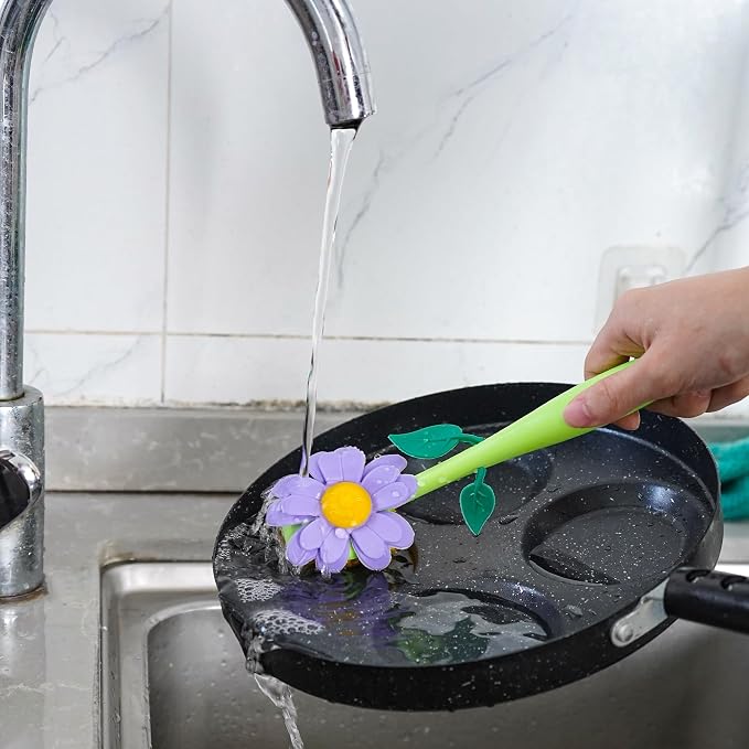 Long Handle Vegetable and Fruit Brush, Florganic Dish Brush - Image 7