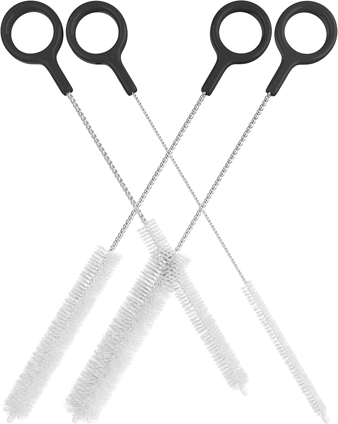 Heavy Duty Cleaning Brushes Set of 4 by Buenalife