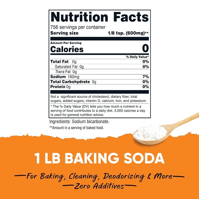 Nutricost Pantry Baking Soda - Image 2