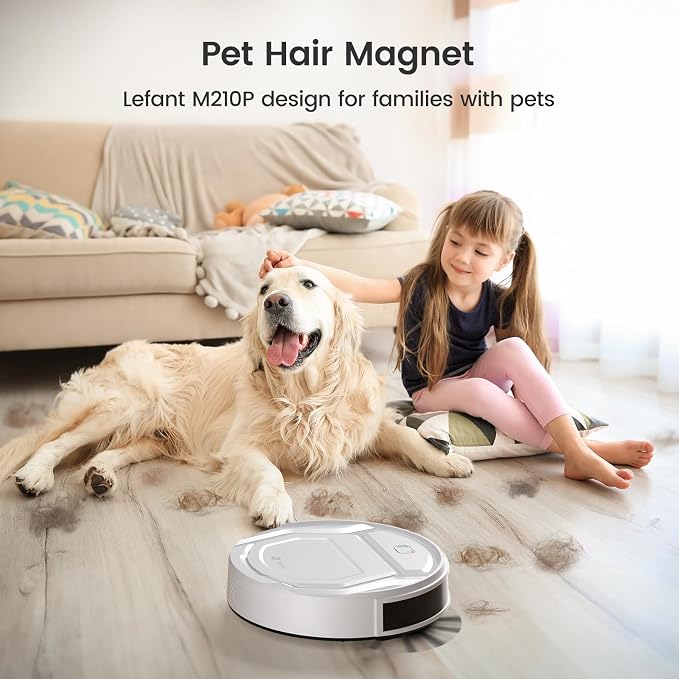 Lefant Robot Vacuums, 2200Pa Strong Suction, 120 Min Runtime - Image 2