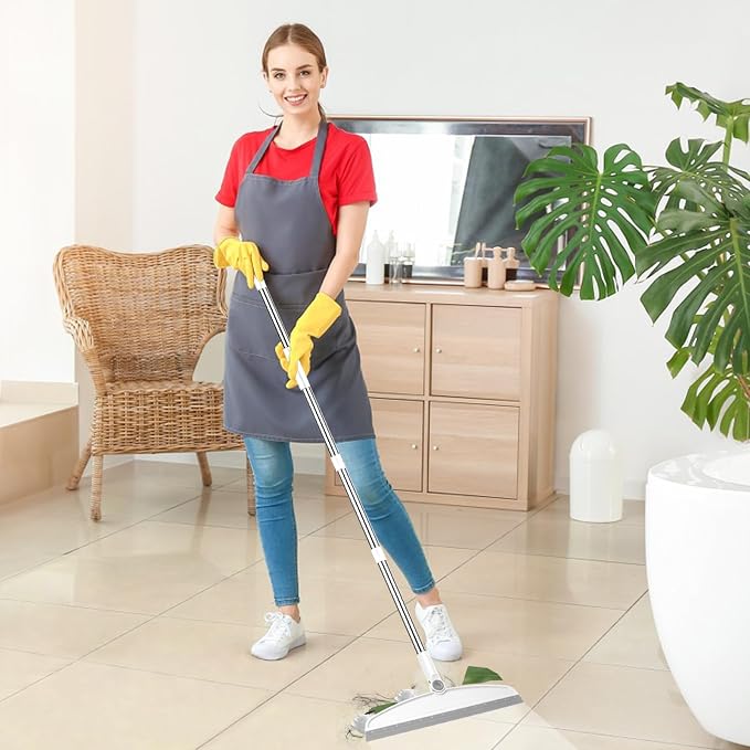 Multifunction Magic Broom, 54 Inch Adjustable Long Handle Silicone Floor - Image 7