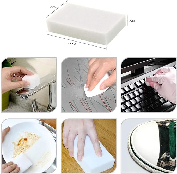10 Pcs/lot Magic Sponge Eraser Multi-Functional Melamine Foam Cleaner - Image 5