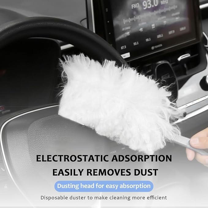20PCS Disposable Duster Refills, Heavy Duty Static Feather Duster Replacement - Image 3