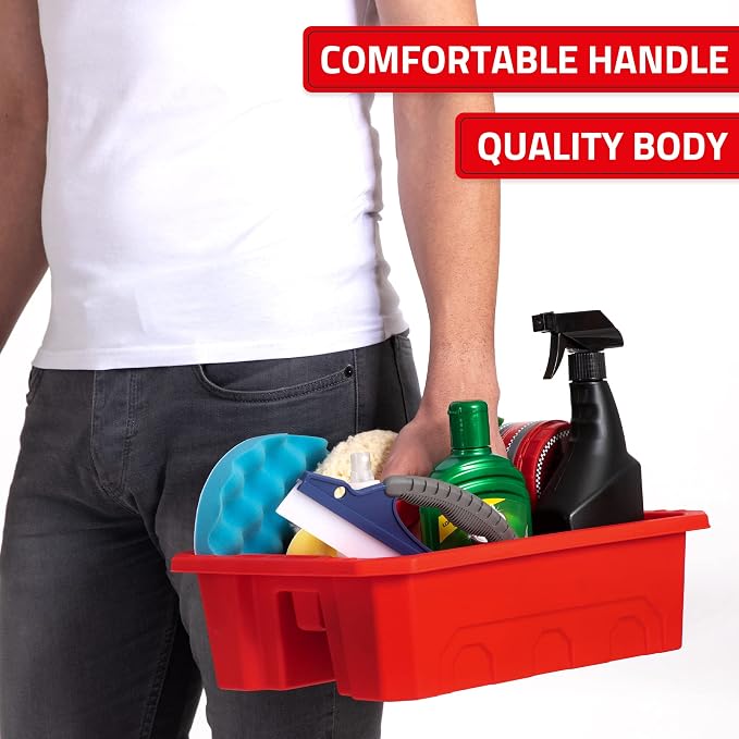 CANOPUS Storage Tray Tote with Functional Holes - Image 5