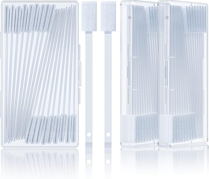 60Pcs Crevice Cleaning Tools, Disposable Toilet Brush by Lumkew