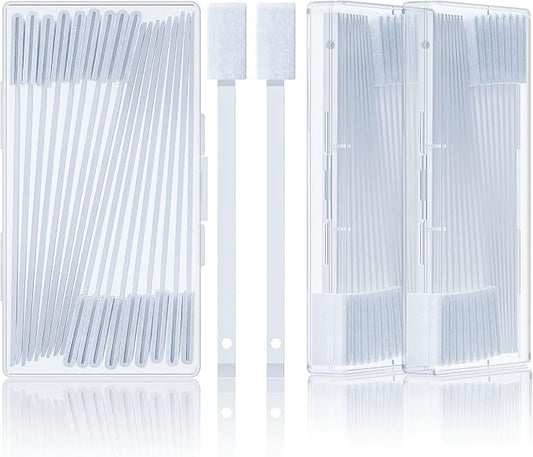 60Pcs Crevice Cleaning Tools, Disposable Toilet Brush by Lumkew