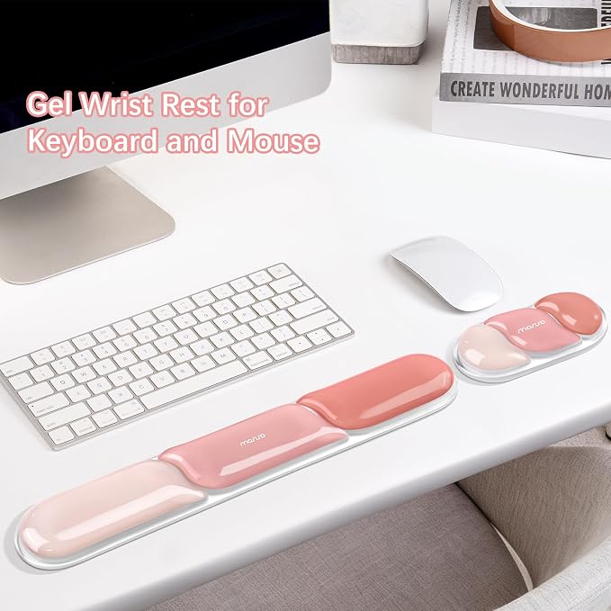 MOSISO Gel Keyboard Wrist Rest&Wrist Support - Image 2