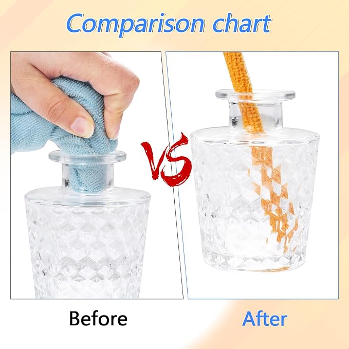 6 Pcs Mini Dusters for Cleaning Microfiber Detail Duster Sticks Fan Cleaning - Image 7